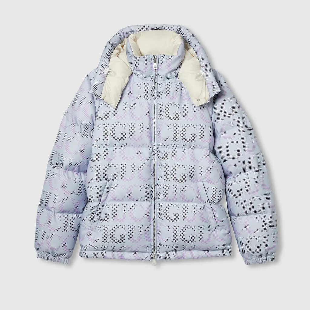 Nylon Puffer Down Jacket