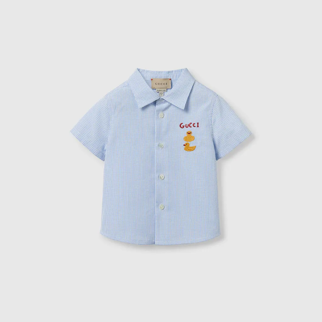 Baby Embroidered Cotton Shirt