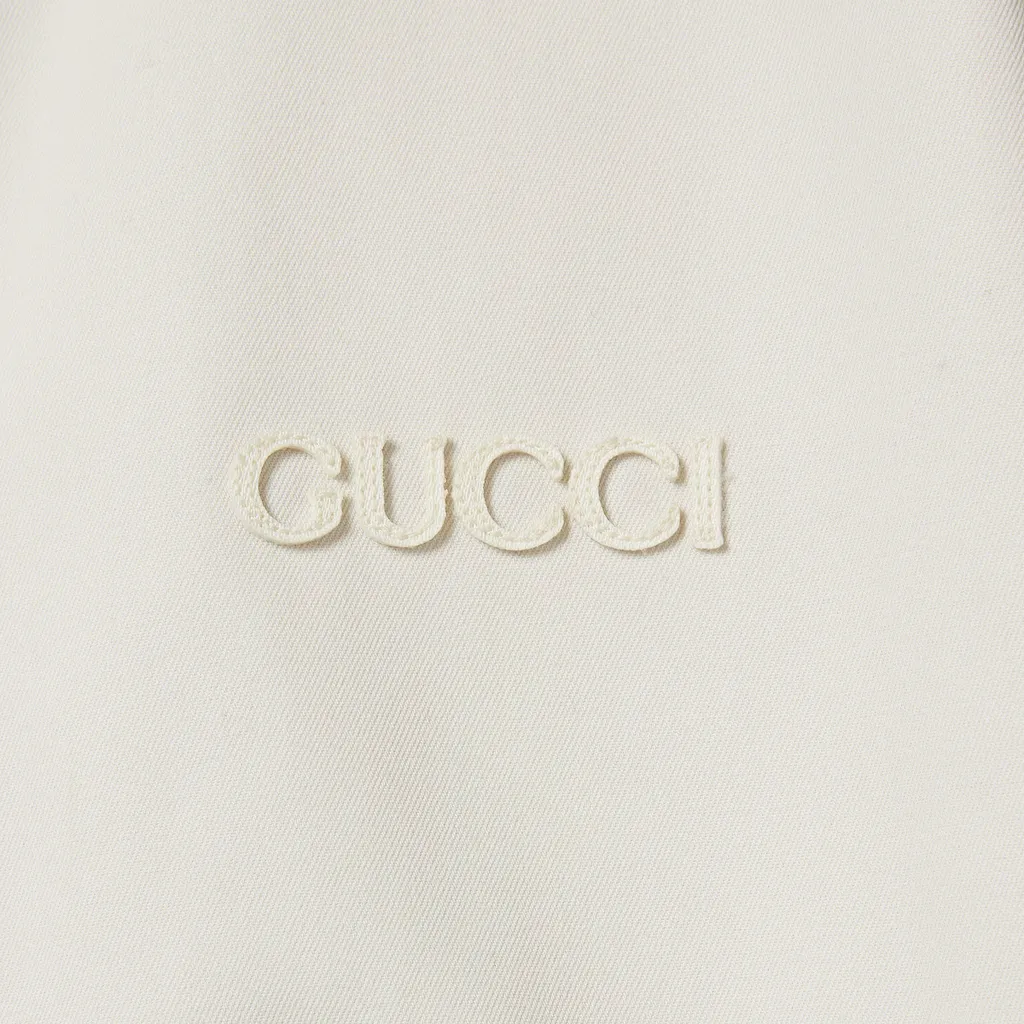Reversible Gg Polyester Jacket
