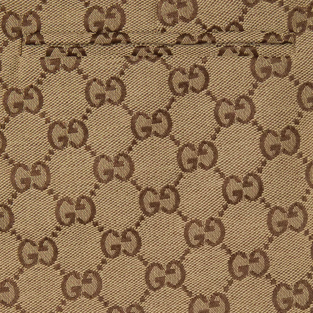 Gg Canvas Trousers With Horsebit