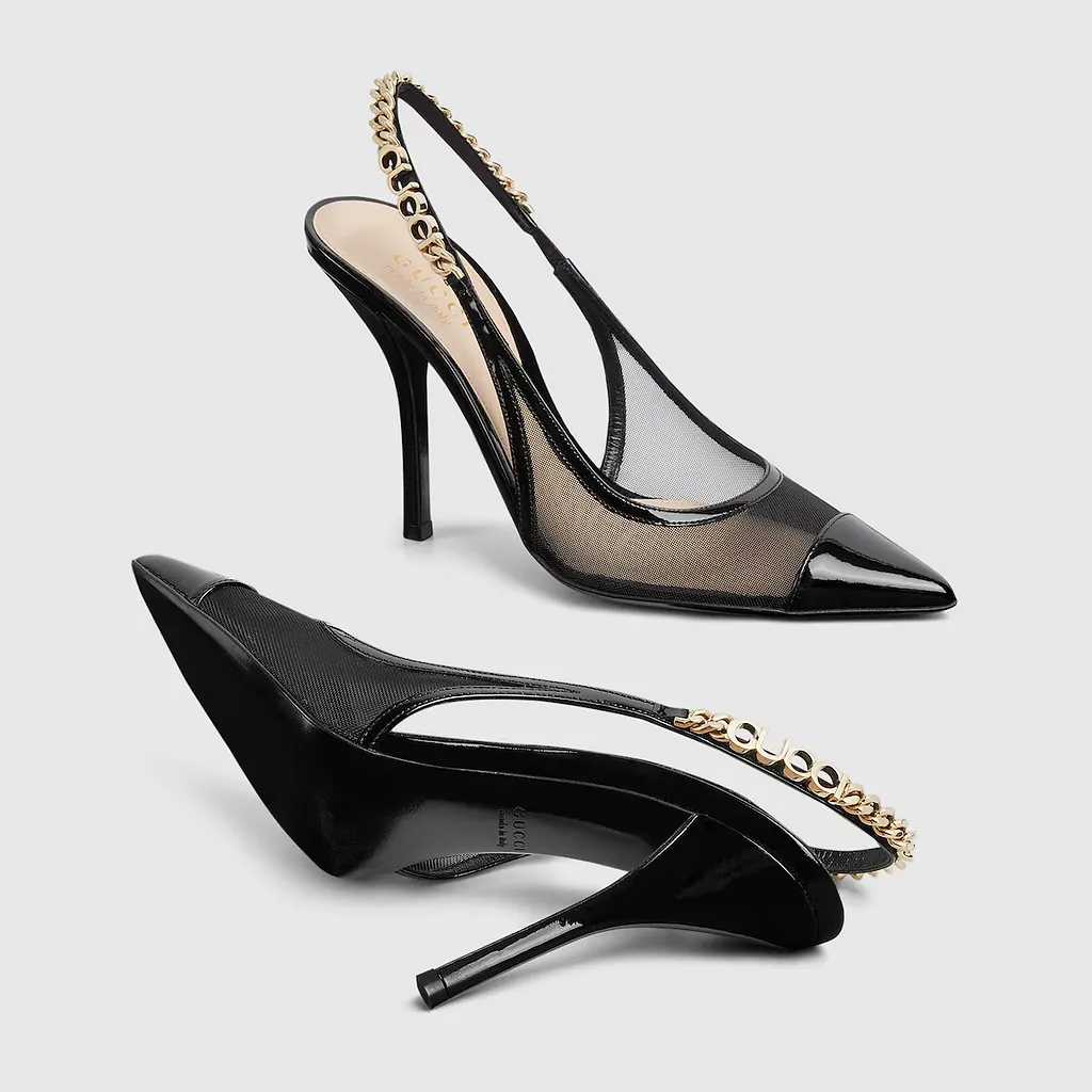 Gucci Signoria Slingback Pump