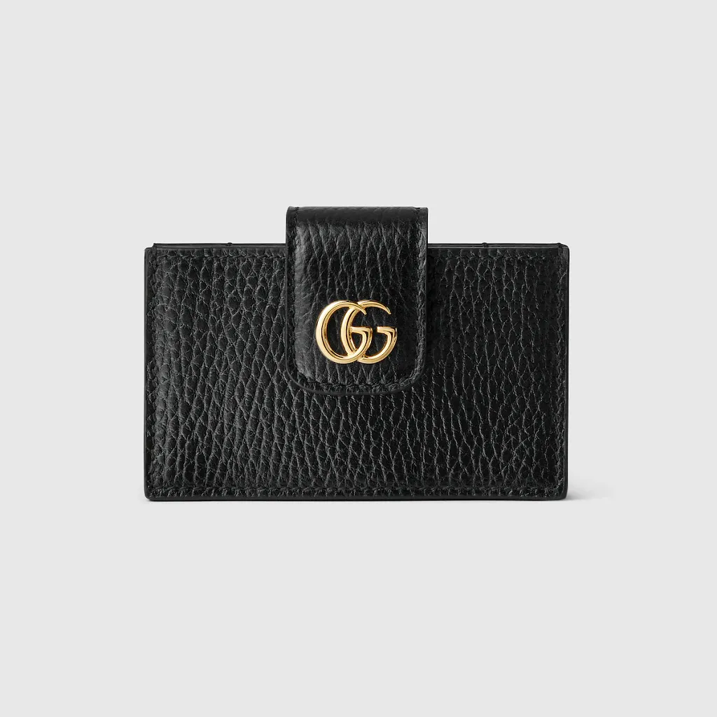 Gg Marmont Snap Button Card Case