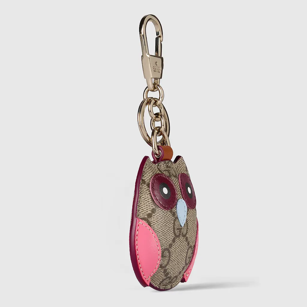 Owl-Shaped Bag Charm