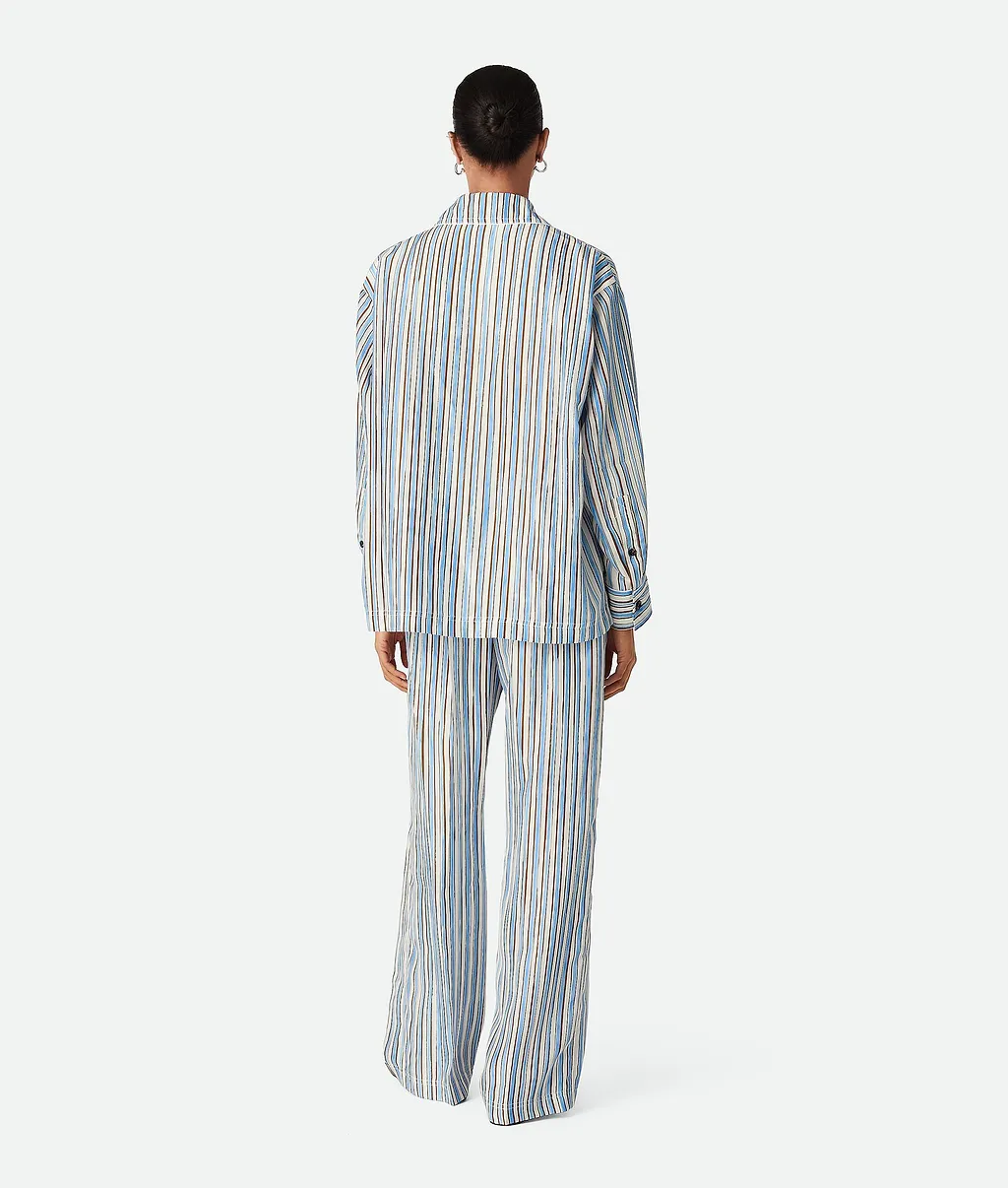 Striped Silk Pyjama Set