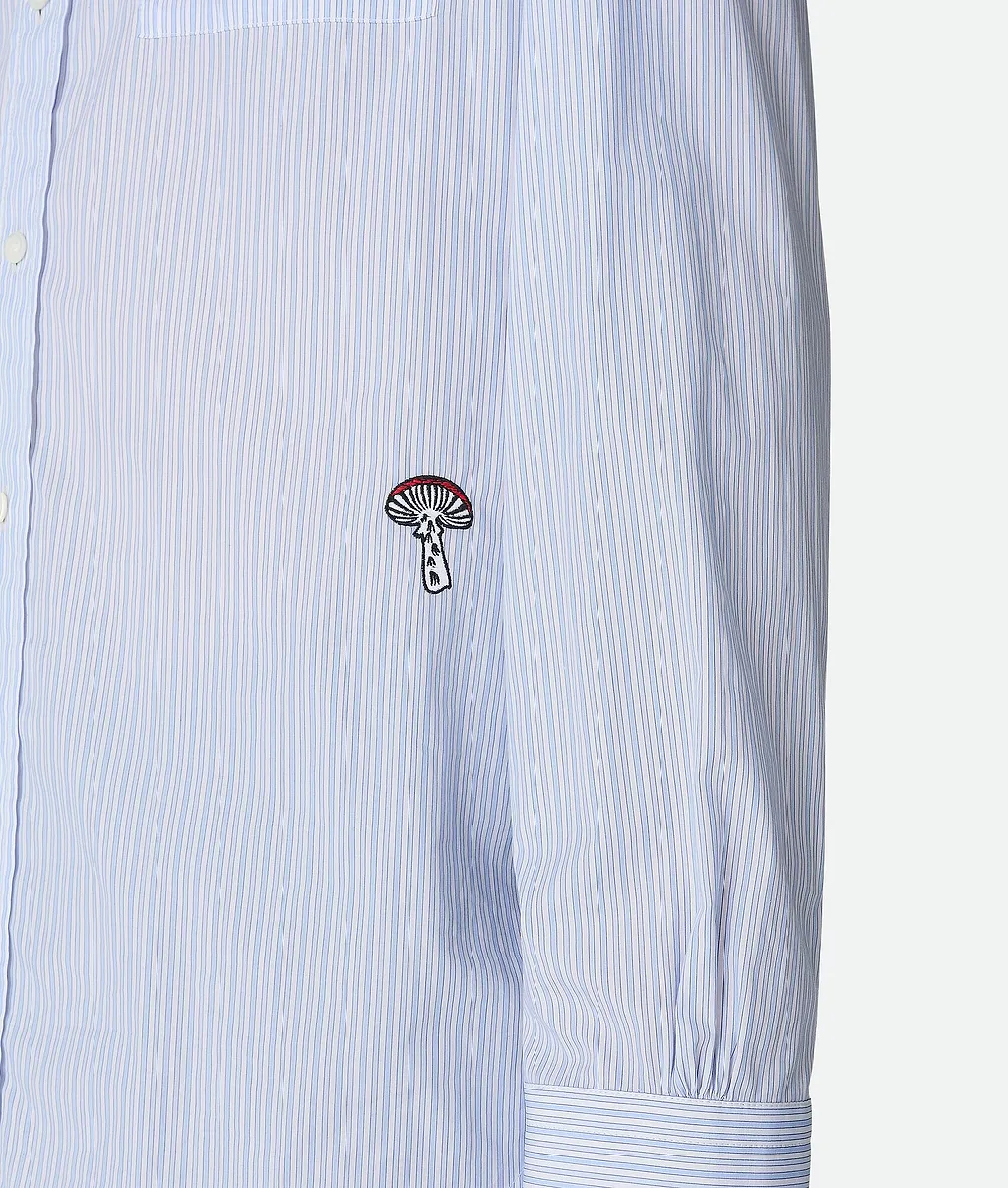 Stripe Cotton Poplin Shirt