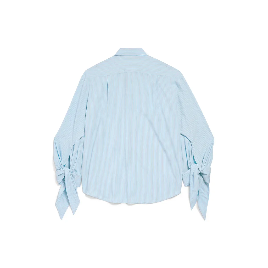 Knotted Cuff Blouse