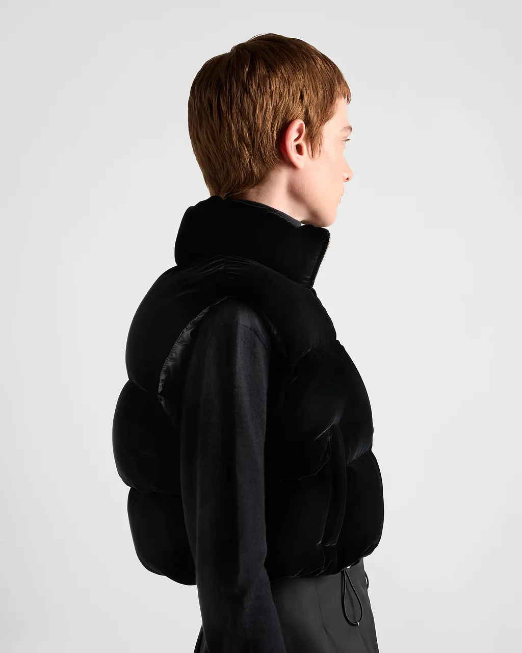 Velvet Down Vest