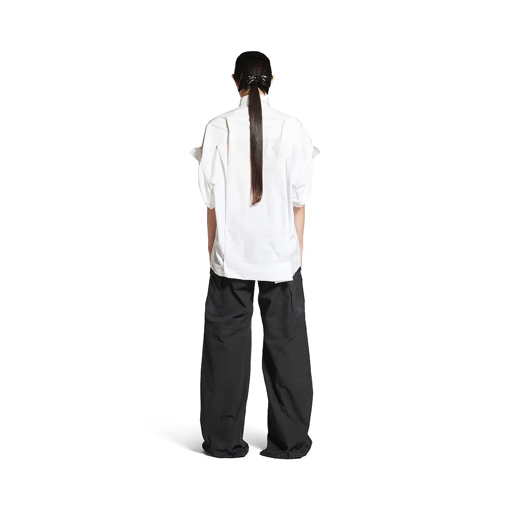 Tucked Sleeve Shirt