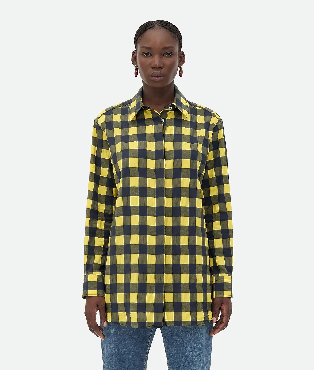 Gingham Cotton Shirt