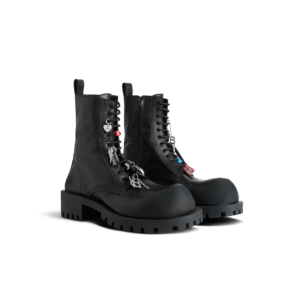 Hummer Lace-Up Bootie