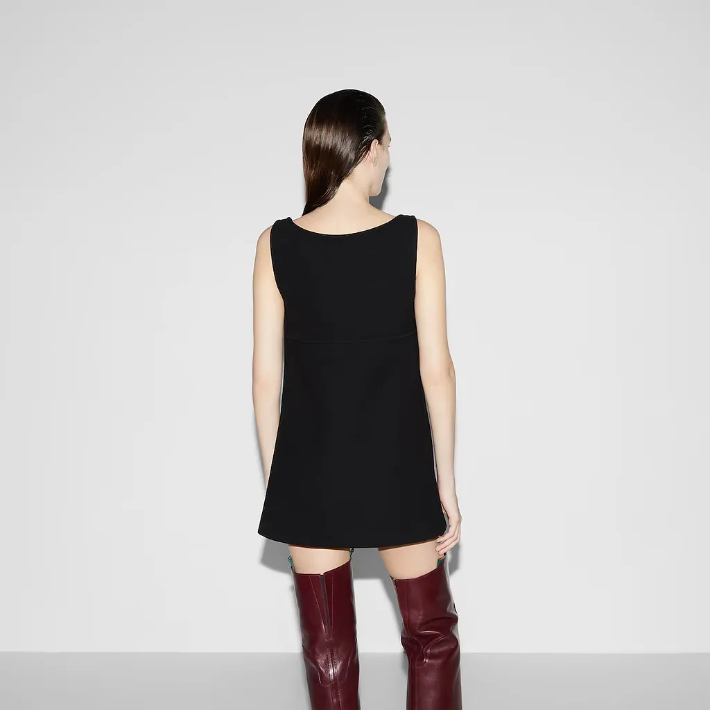 Light Wool CrÊPe Dress