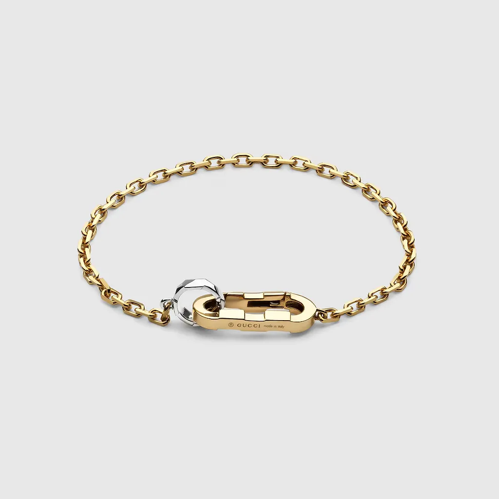 Gucci Link To Love 18K Chain Bracelet