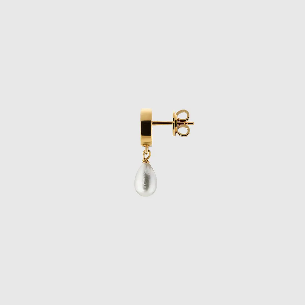 Gucci Blondie Crystal Pearl Earrings