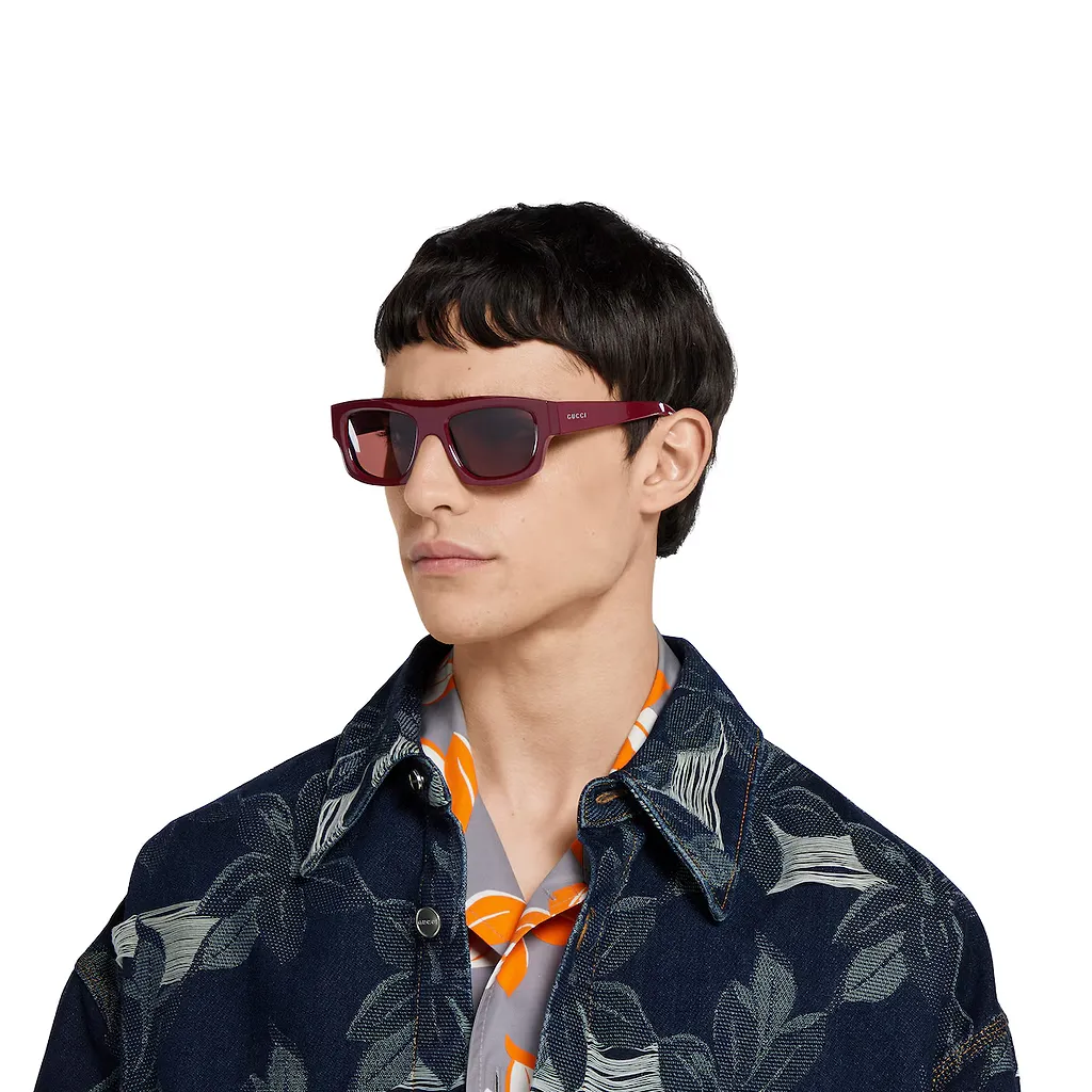 Rectangular Frame Sunglasses