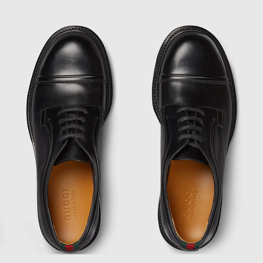 Lace-Up Shoe With Web