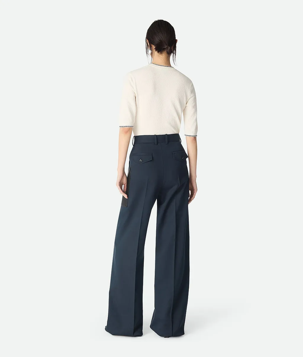 Wool And Cotton Pants