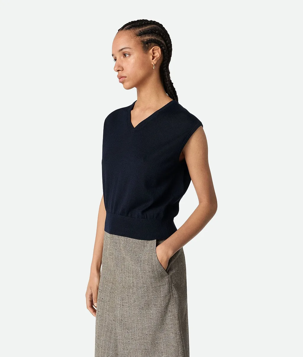 Cotton And Viscose Twinset