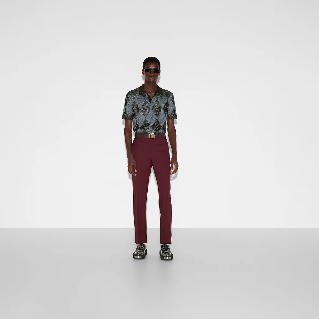 Embossed Polyester Drill Pant