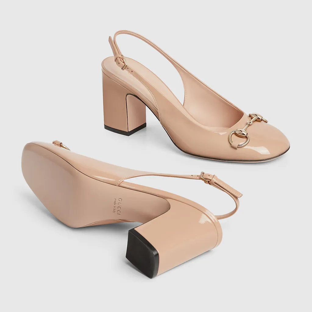 Horsebit Slingback