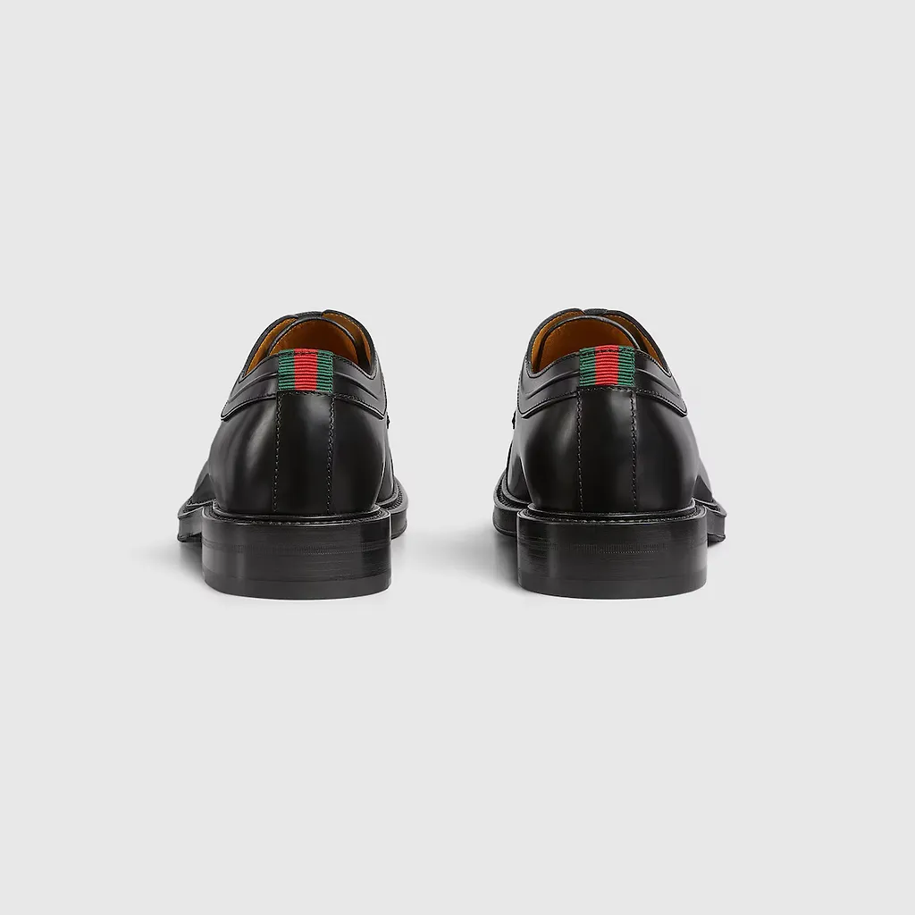 Lace-Up Shoe With Web