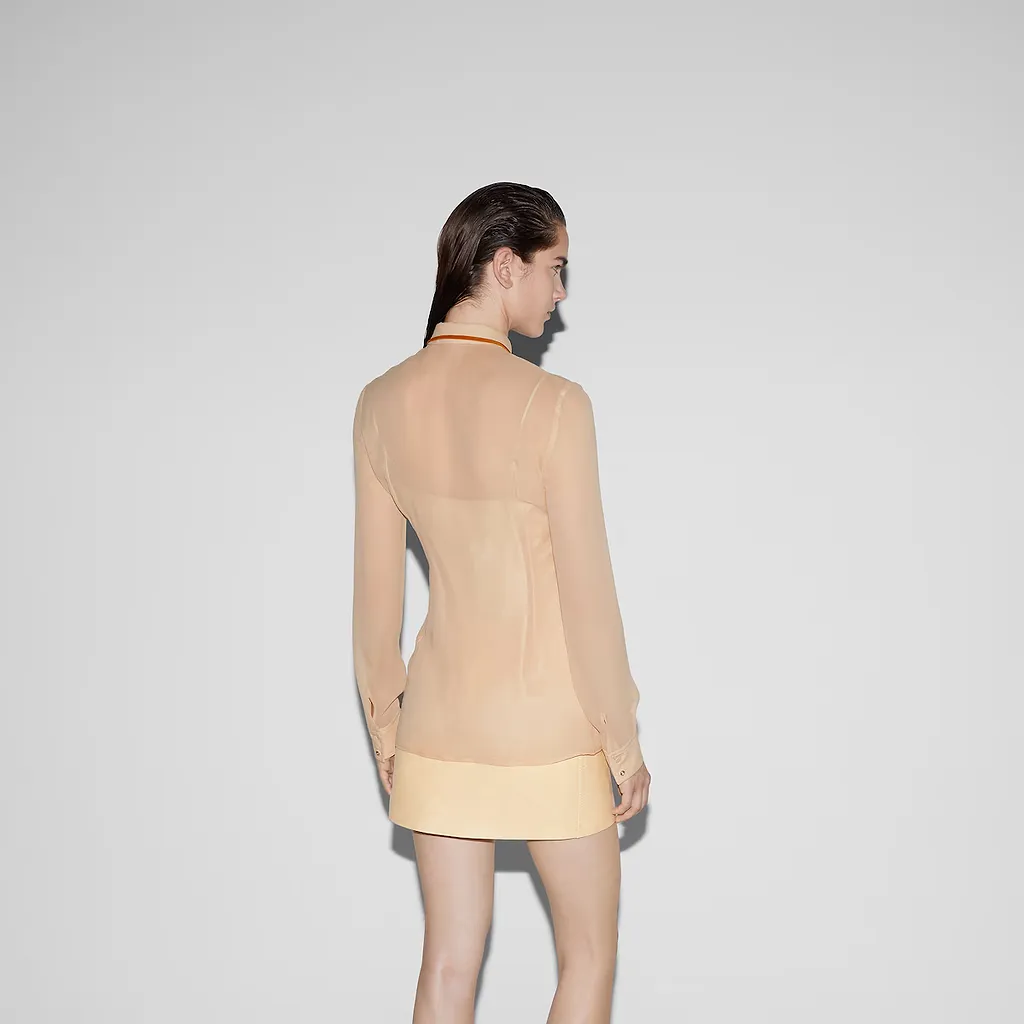 Light Silk Georgette Shirt