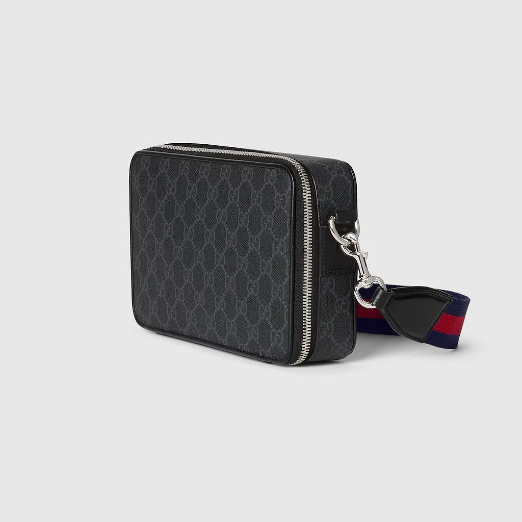 Gg Black Small Shoulder Bag