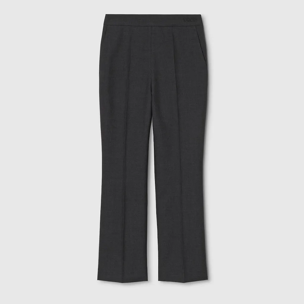 Wool Gabardine Pant