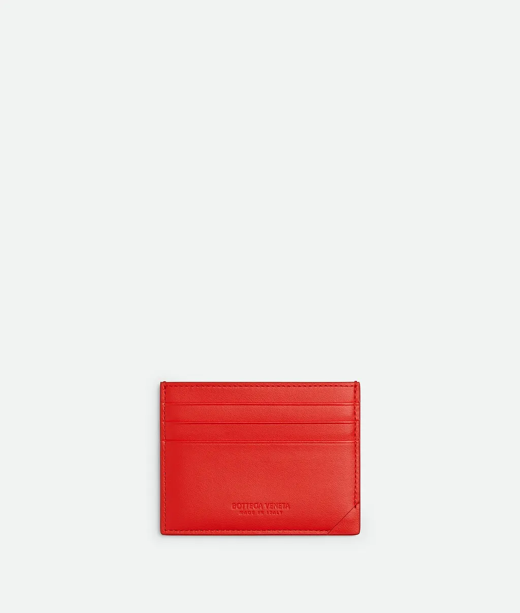 Intrecciato Stamp Credit Card Case