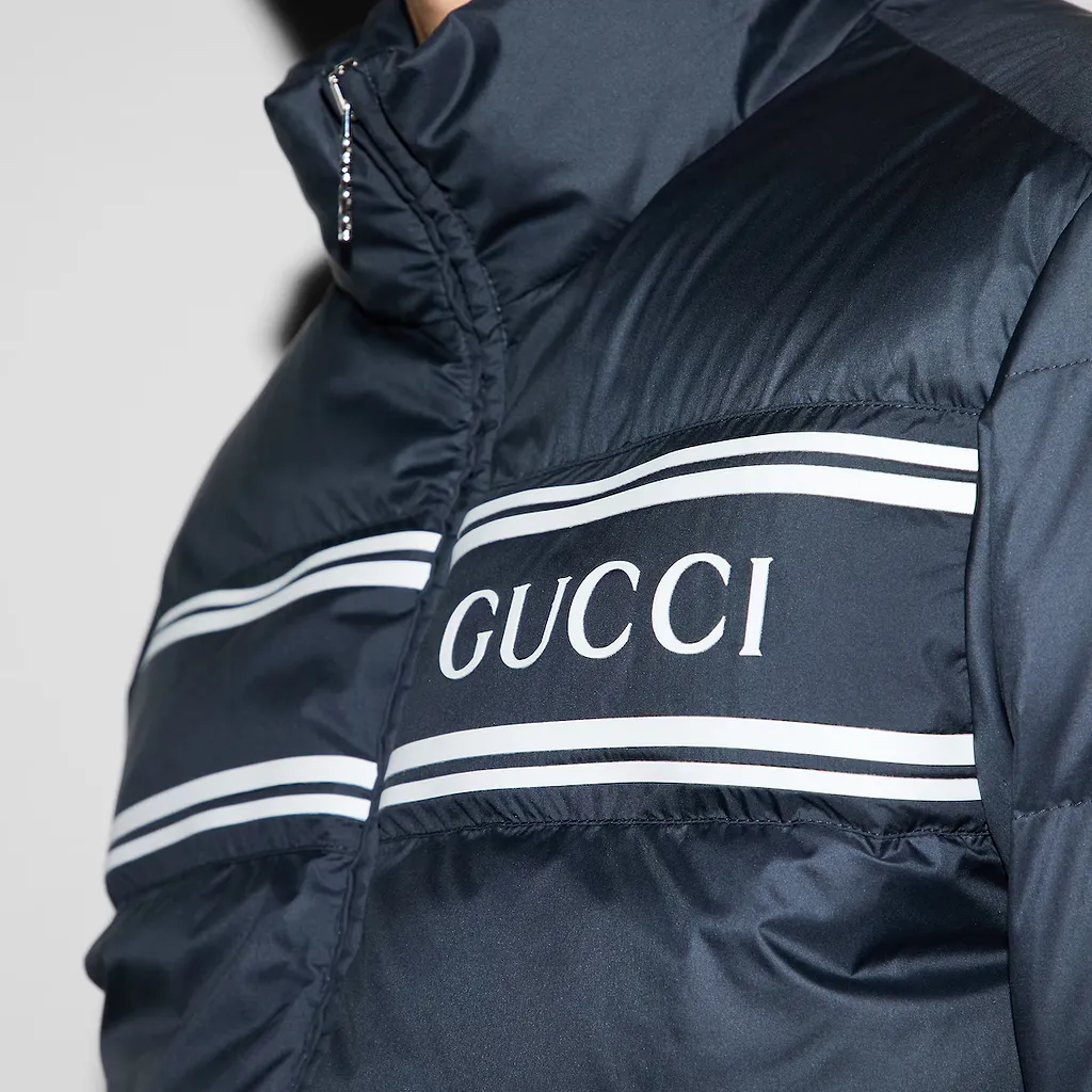Nylon Puffer Jacket