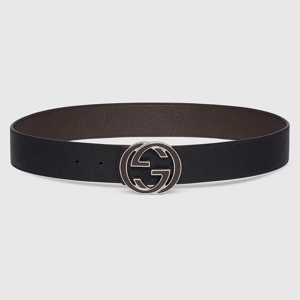 Reversible Belt With Interlocking G Buckle
