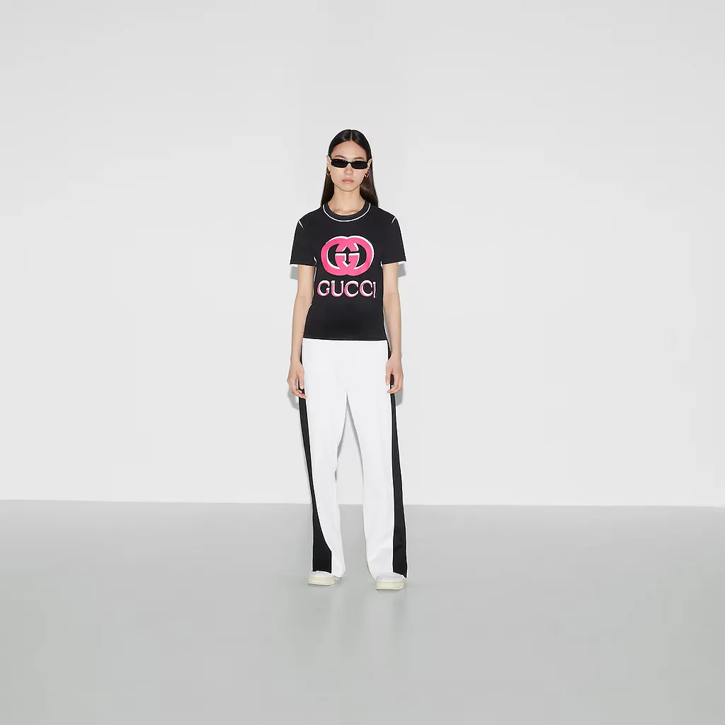 Printed Cotton Jersey T-Shirt