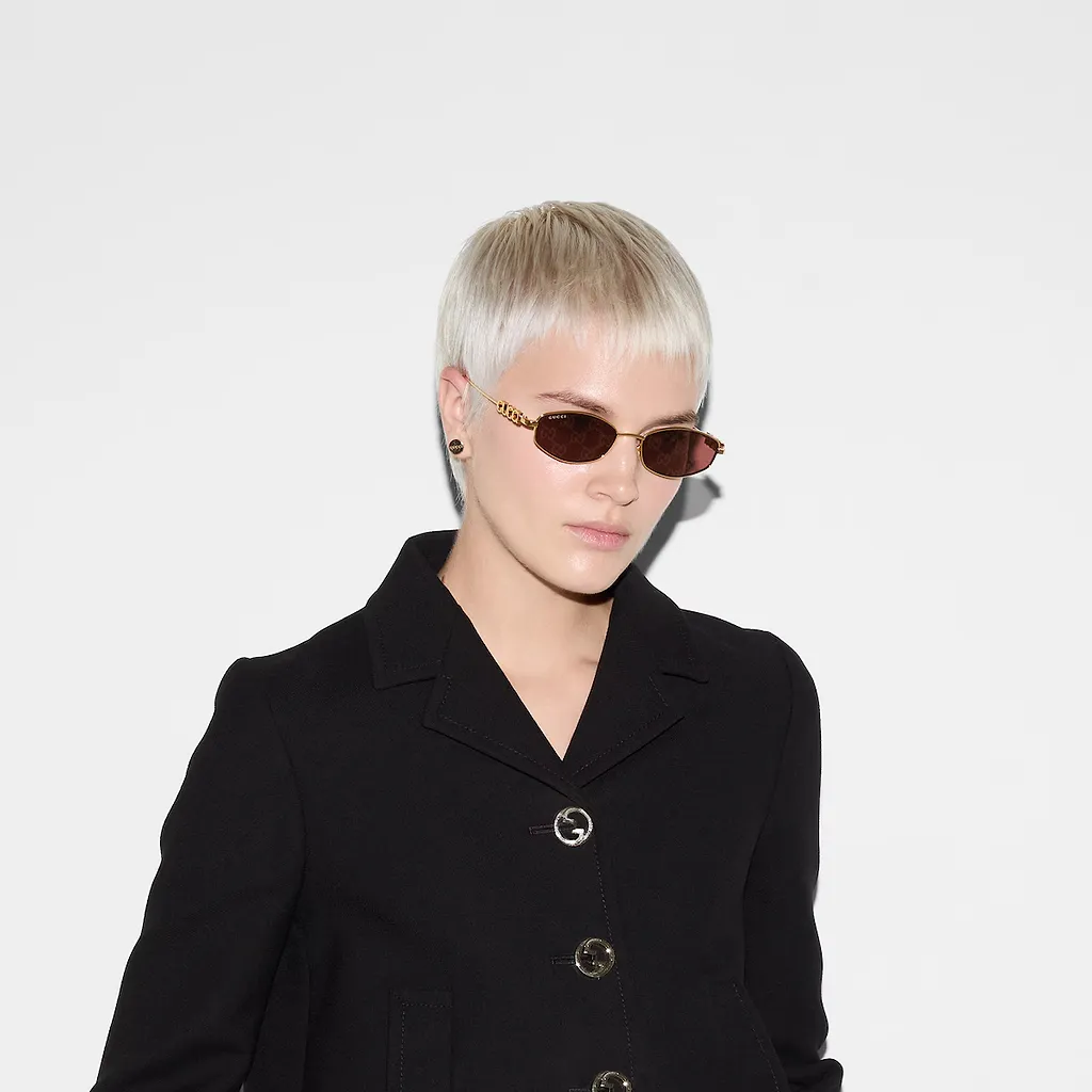 Oval Frame Sunglasses