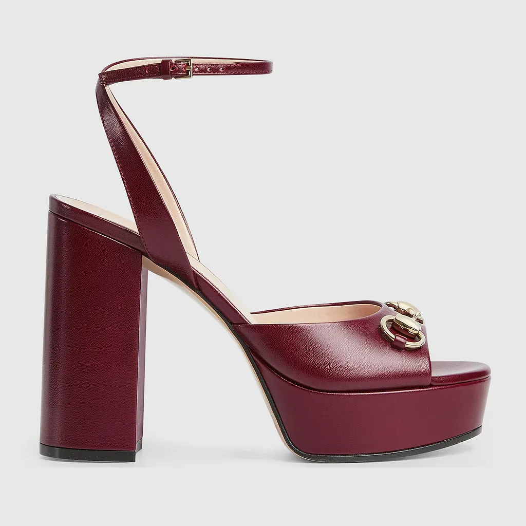 Horsebit Platform Sandal
