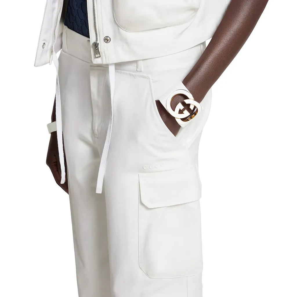 Light Cotton Canvas Cargo Pants