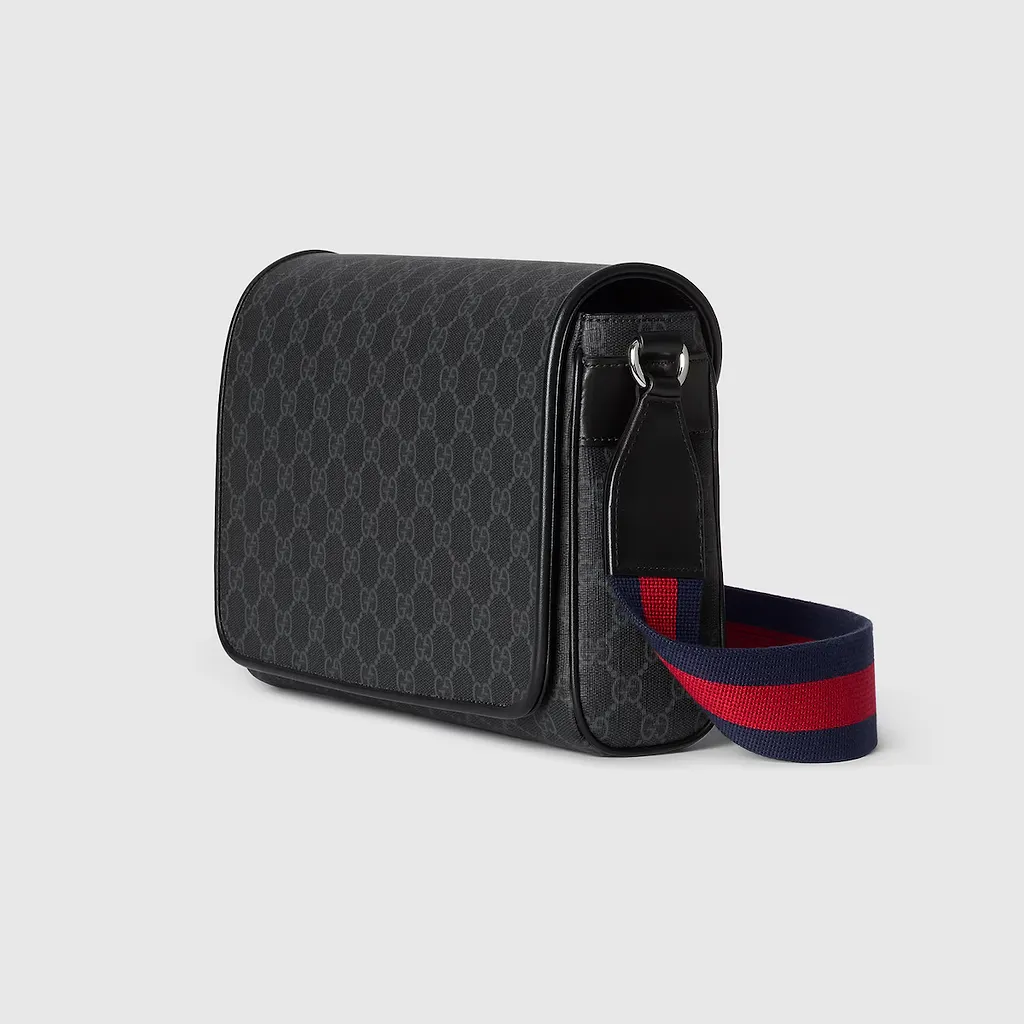 Gg Black Medium Crossbody Bag