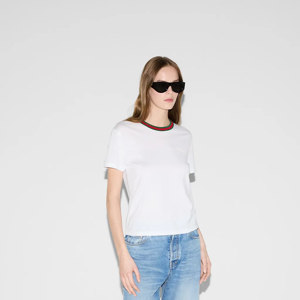 Jersey T-Shirt With Web