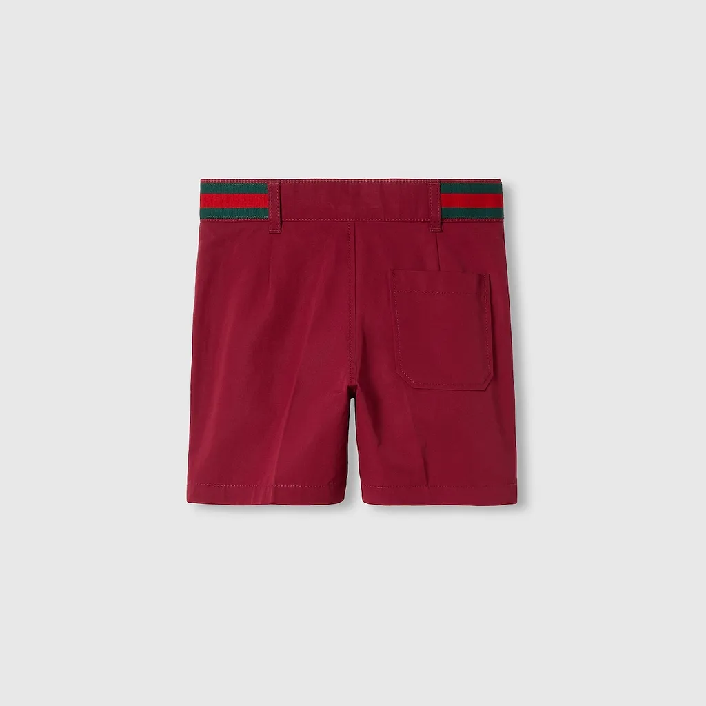 Children's Cotton Poplin Shorts