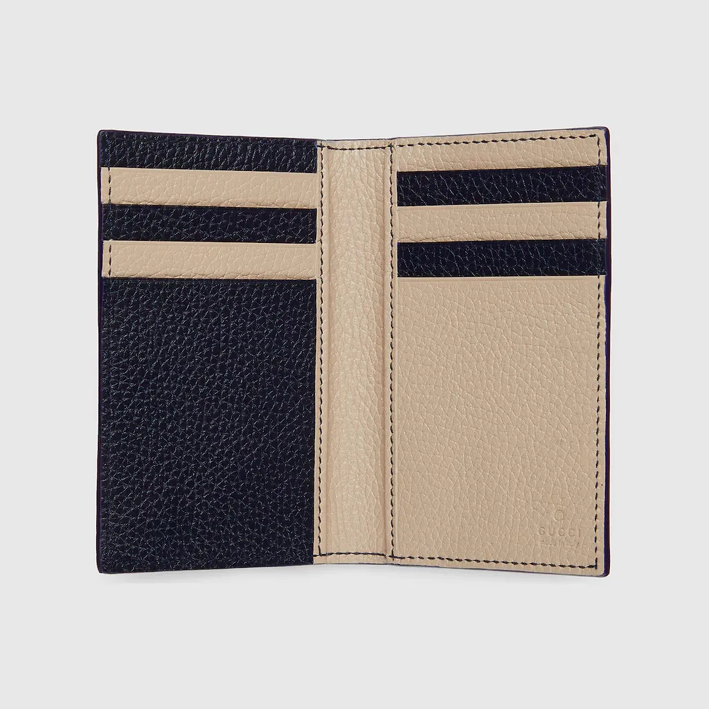 Bi-Color Long Card Case