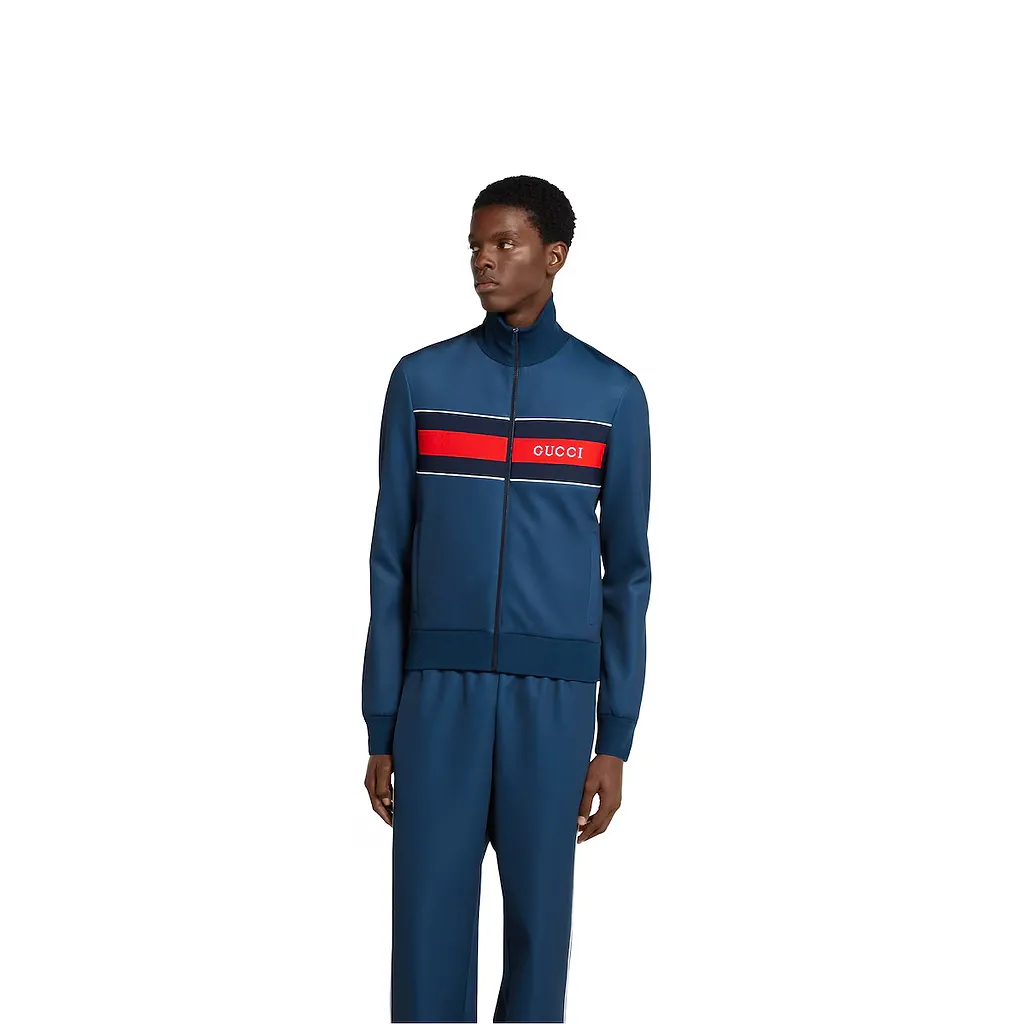 Neoprene Zipped Jacket With Web