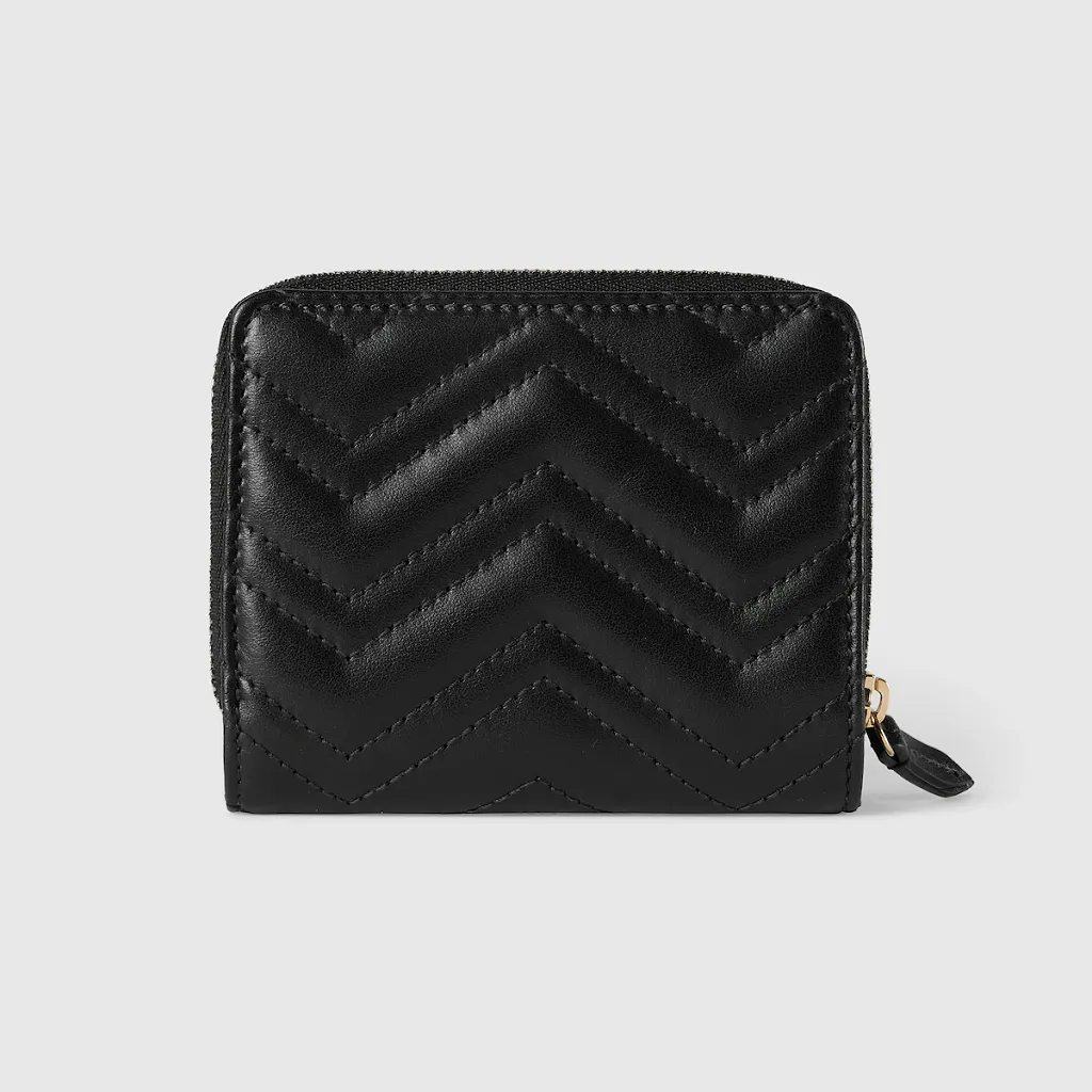 Gg Marmont Mini Zip Wallet