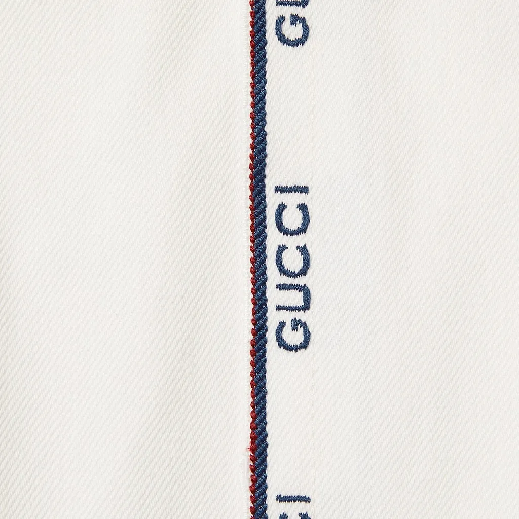 Denim Jacket With Gucci Selvedge