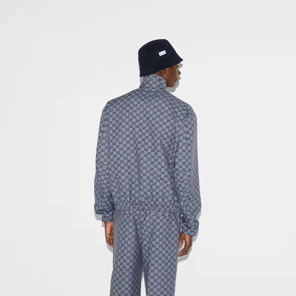 Gg Pied-De-Poule Wool Jacket