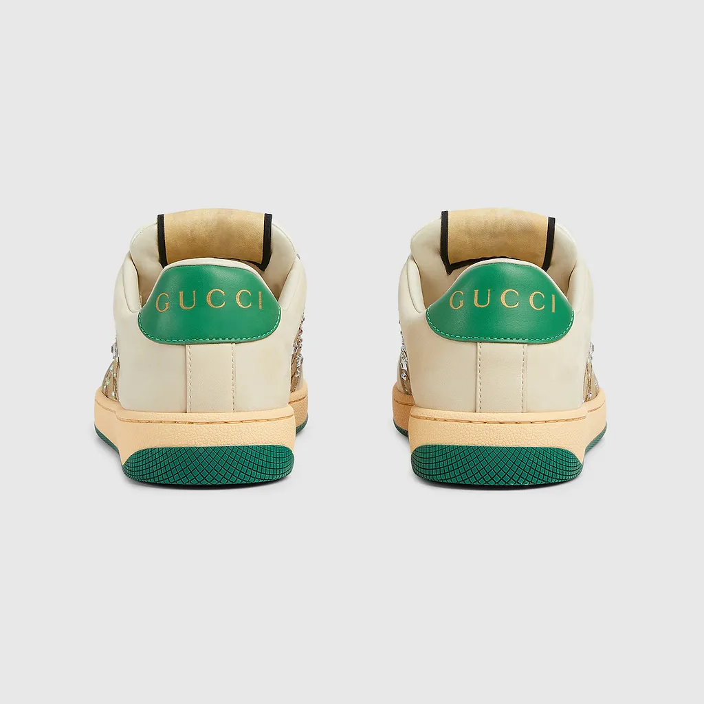 Gg Crystal Screener Sneaker
