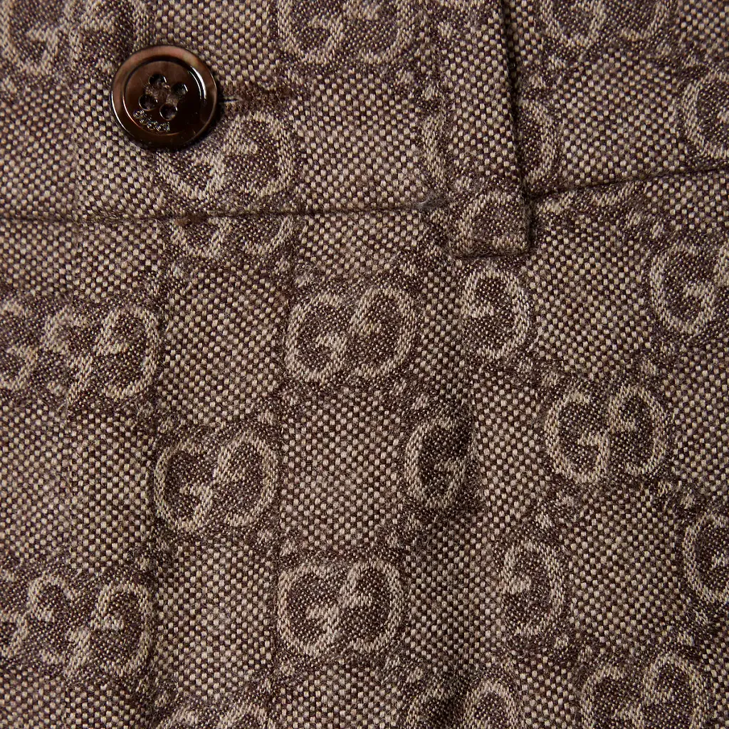 Children's Gg Wool Flannel Short