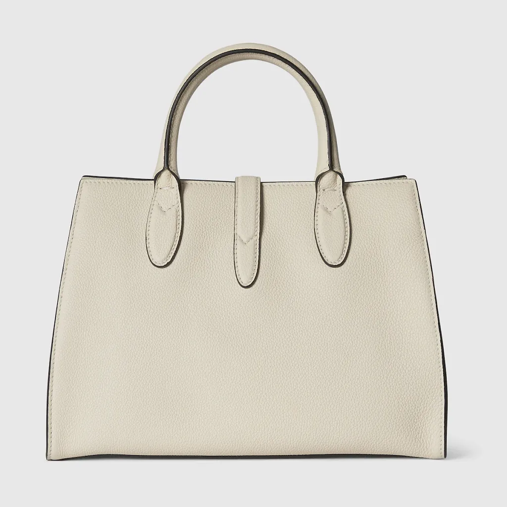 Medium Tote Bag With Hook Closure
