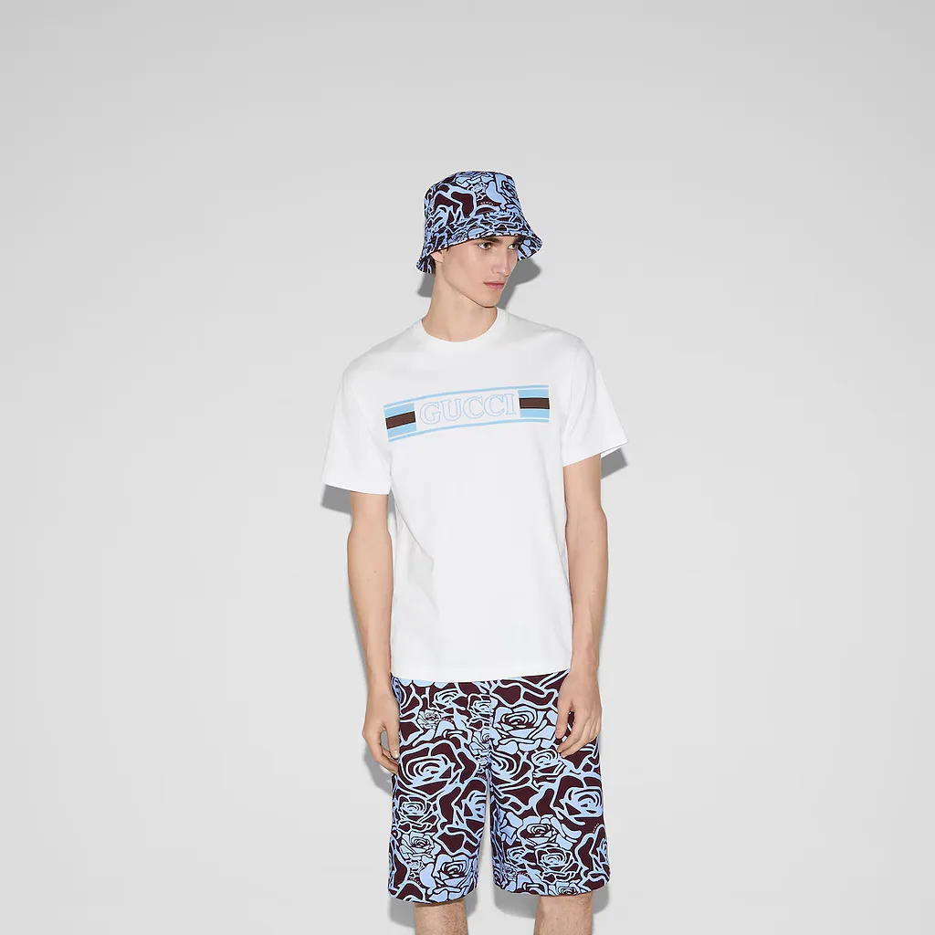 Printed Cotton Jersey T-Shirt