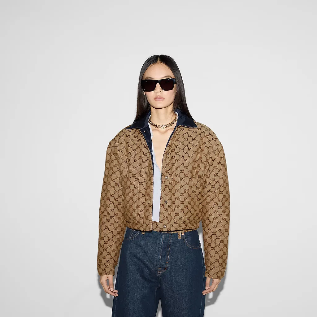 Reversible Gabardine Nylon Jacket