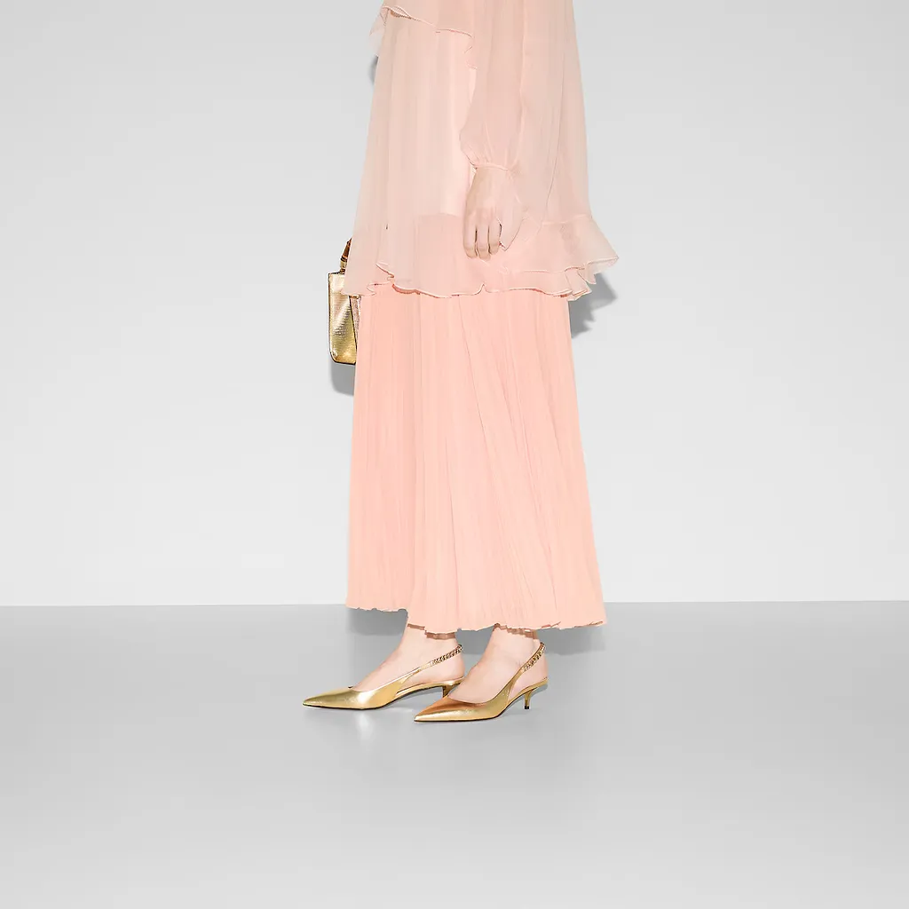 Gucci Signoria Slingback Pump