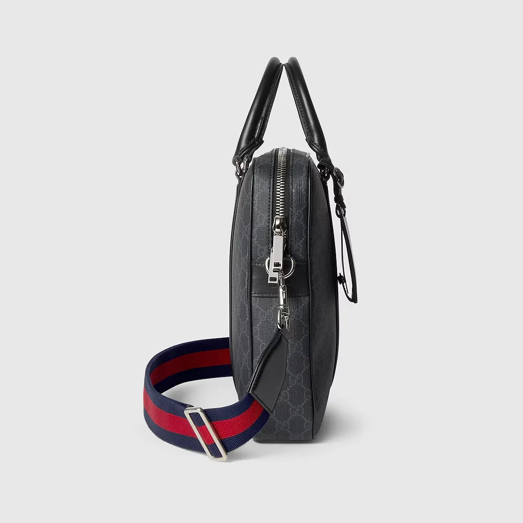 Gg Black Medium Briefcase