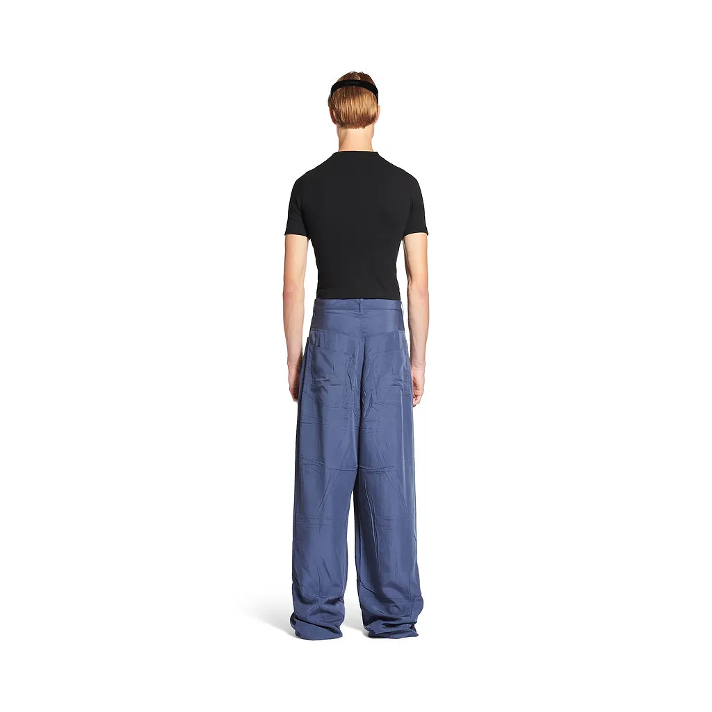 Fluid Denim Pants